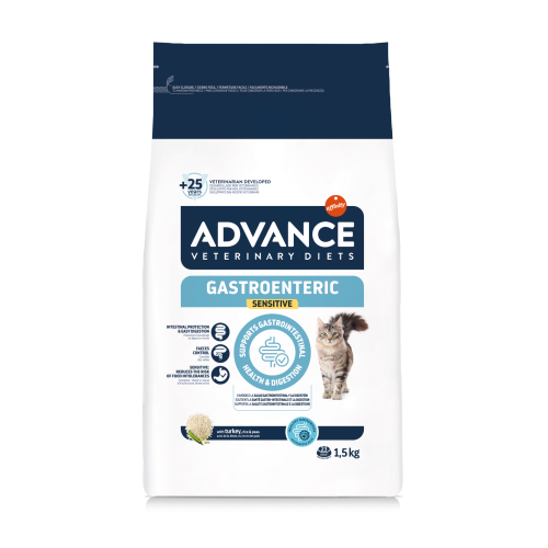 ADVANCE 1.5kg Veterinary Diets ((Gastroenteric)) Cat Dry 處方貓乾糧 腸胃專用 1.5公斤 (AD21503) ADVANCE 1.5kg Veterinary Diets ((Gastroenteric)) Cat Dry 處方貓乾糧 腸胃專用 1.5公斤 (AD21503)