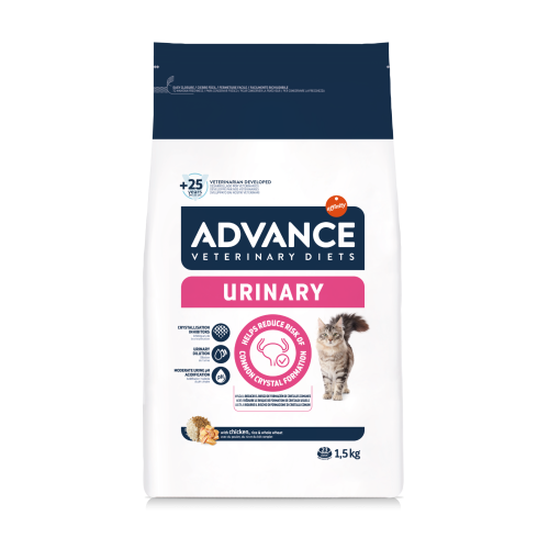 ADVANCE 1.5kg Veterinary Diets ((Urinary)) Cat Dry 處方貓乾糧 泌尿專用 1.5公斤 (AD15240) ADVANCE 1.5kg Veterinary Diets ((Urinary)) Cat Dry 處方貓乾糧 泌尿專用 1.5公斤 (AD15240)