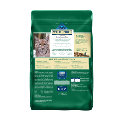 Blue Buffalo 美國藍摯 Wild Spirit Grain Free 室內成貓 無穀物鴨肉 Indoor Adult Cat Duck 11lb (800231)