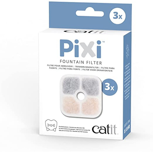Catit PIXI Fountain Filter 噴泉式飲水機 過濾綿 3pcs 替換裝 (43721)