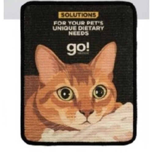 凡購買 GO! SOLUTIONS 貓乾糧 {12LB/16LB一包} 即送 GO! SOLUTIONS 可愛貓抓墊一個 (每人限取一份, 需放入購物車提交訂單) 數量有限, 送完即止, 不設退換 (注意: 太大, 不可用SF)