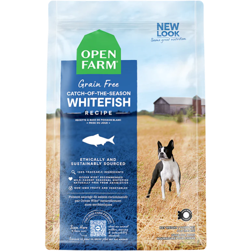 Open Farm DOG [OFWF-11D] 無穀物海捕時令白魚扁豆配方狗糧 11lb (訂貨需時3-5天)