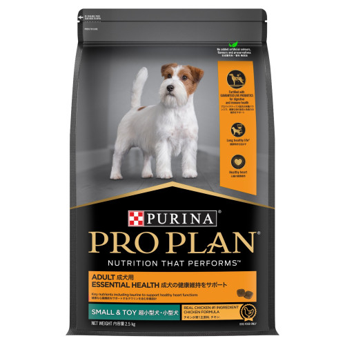 Purina Pro Plan DOG 狗糧 Adult Essential Health (Chicken) Small & Mini 小型及迷你成犬配方 (雞肉) 2.5kg (12519102) (訂貨需時2-3天)