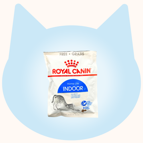 *天下貓貓送俾貓* [購物滿$300] 送 Royal Canin CAT (FHN) Home Life ”Indoor Adult” indoor27 健康營養系列 室內成貓營養配方 50g 試食裝一包 (需放入購物車提交訂單) 數量有限, 送完即止, 不設退換 (以每張訂單之總額計算) (如贈品已送完, 將會由其他贈品取締, 恕不另行通知)