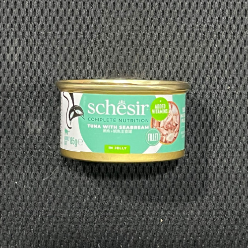 Schesir #274 Tuna with Seabream in Jelly 85g 啫喱成貓主食 吞拿魚海鯛 (鮪魚+鯛魚主食罐) 85克 (SCH172747) 新舊包裝隨機 Schesir #274 Tuna with Seabream in Jelly 85g 啫喱成貓主食 吞拿魚海鯛 (鮪魚+鯛魚主食罐) 85克 (SCH172747) 新舊包裝隨機