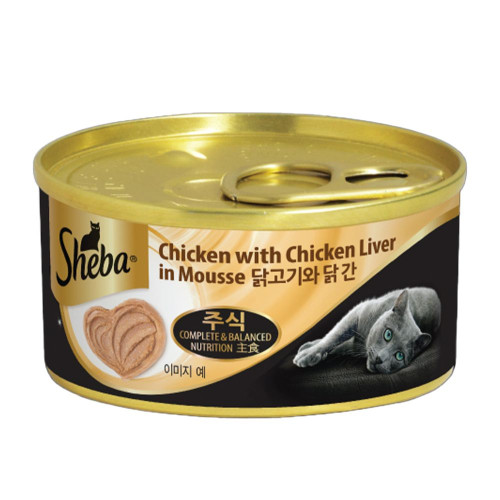 SHEBA CAN (869) Chicken with Chicken Liver in Mousse 70g 鮮肉慕斯主食罐 雞肉慕斯佐雞肝