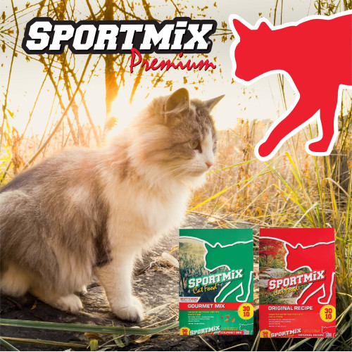 SportMix 15lb Original Recipe 活力家 雞肉味 全貓糧 15磅 (60021) 紅 (EXP: 27/8月/2027)