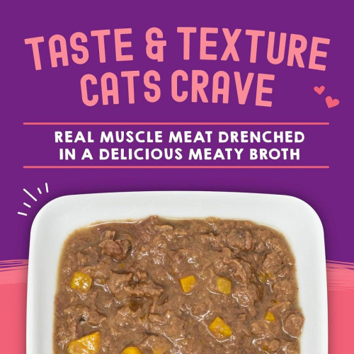 (新舊包裝隨機) Stella & Chewy's CAT 食肉獸滋味包 Carnivore Cravings Savory Shreds 無穀物成貓 吞拿魚+南瓜 肉絲配方 Adult Tuna & Pumpkin Recipe in Tasty Broth 2.8oz (CCTP-2.8) (EXP: 18/11月/2027) (新舊包裝隨機) Stella & Chewy's CAT 食肉獸滋味包 Carnivore Cravings Savory Shreds 無穀物成貓 吞拿魚+南瓜 肉絲配方 Adult Tuna & Pumpkin Recipe in Tasty Broth 2.8oz (CCTP-2.8) (EXP: 18/11月/2027)