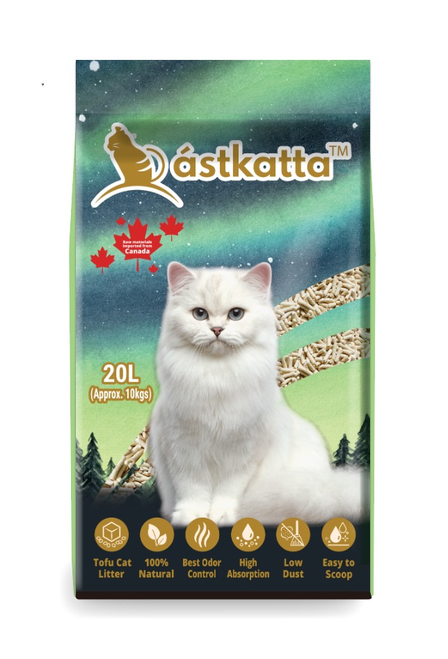 Astkatta 豆腐貓砂 Premium ToFu Cat Litter 20L【Ast 20L】